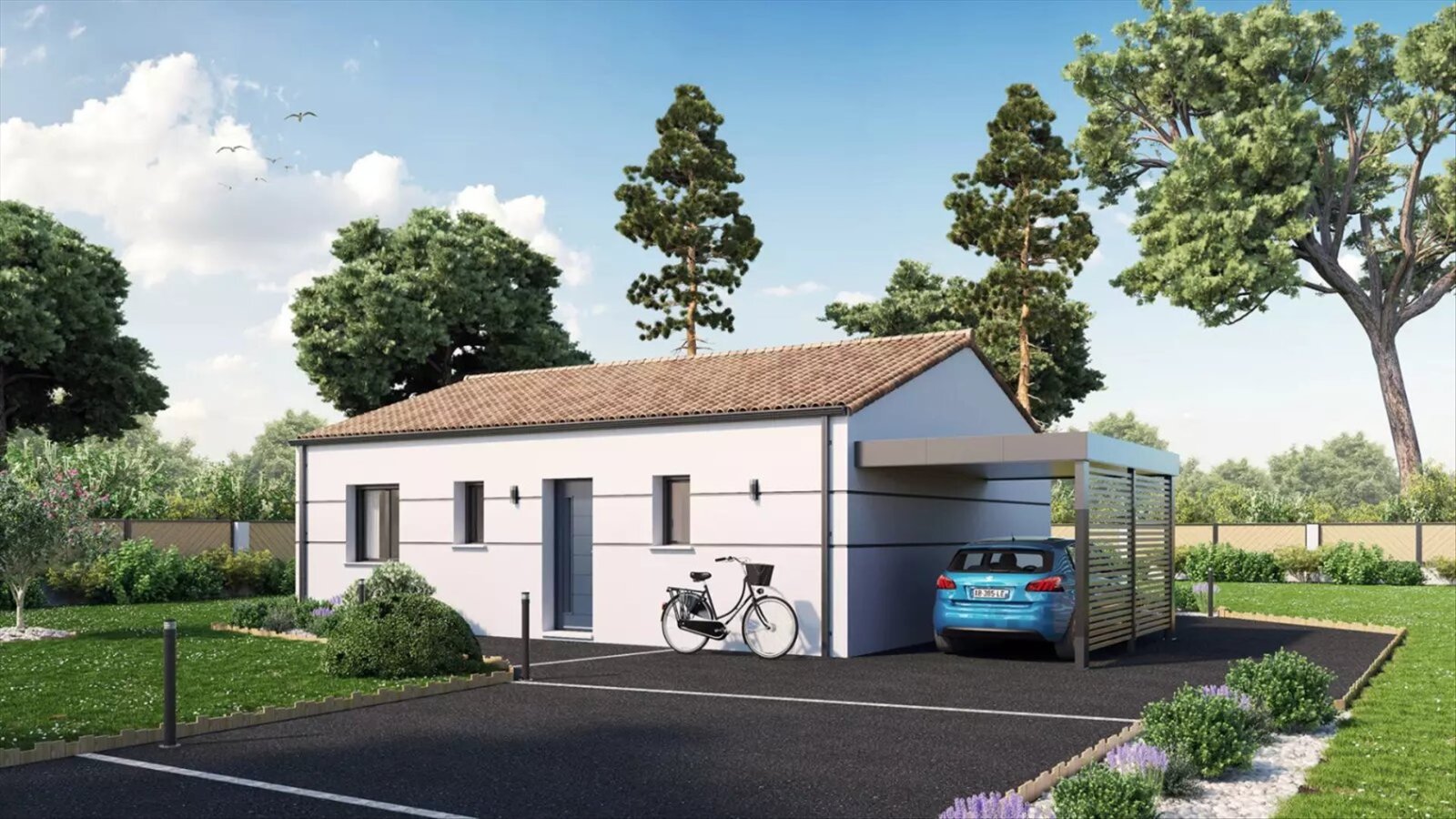 A home of this design at Bourneau