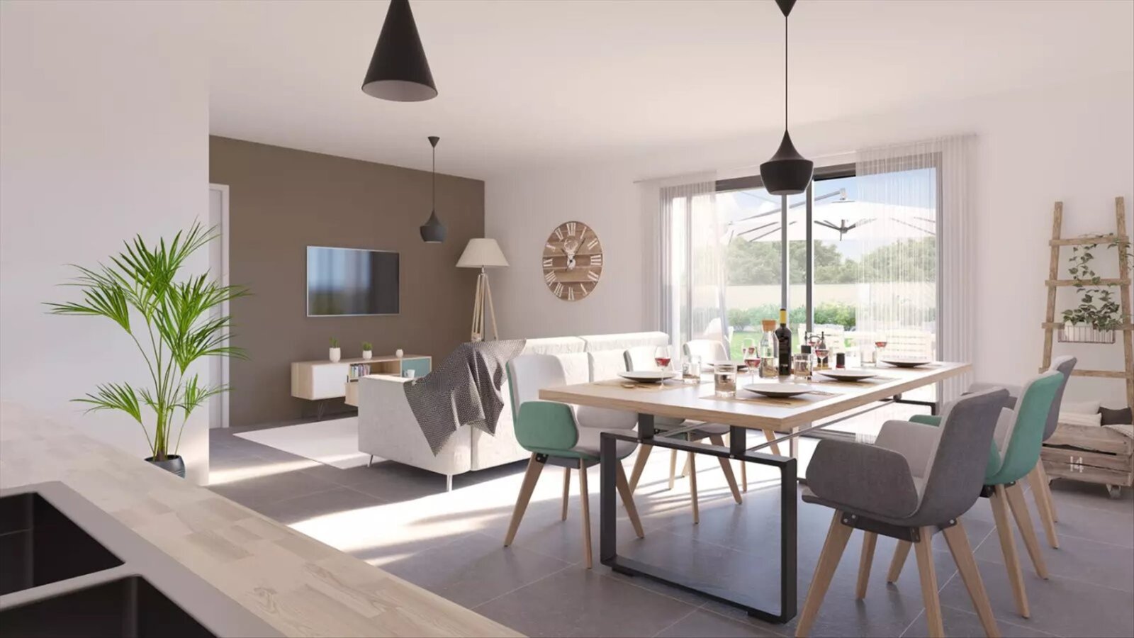 A home of this design at Bourneau