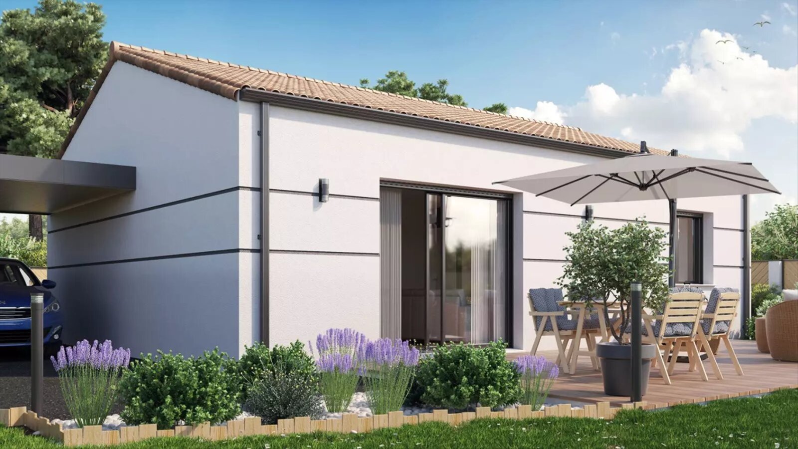 A home of this design at Bourneau