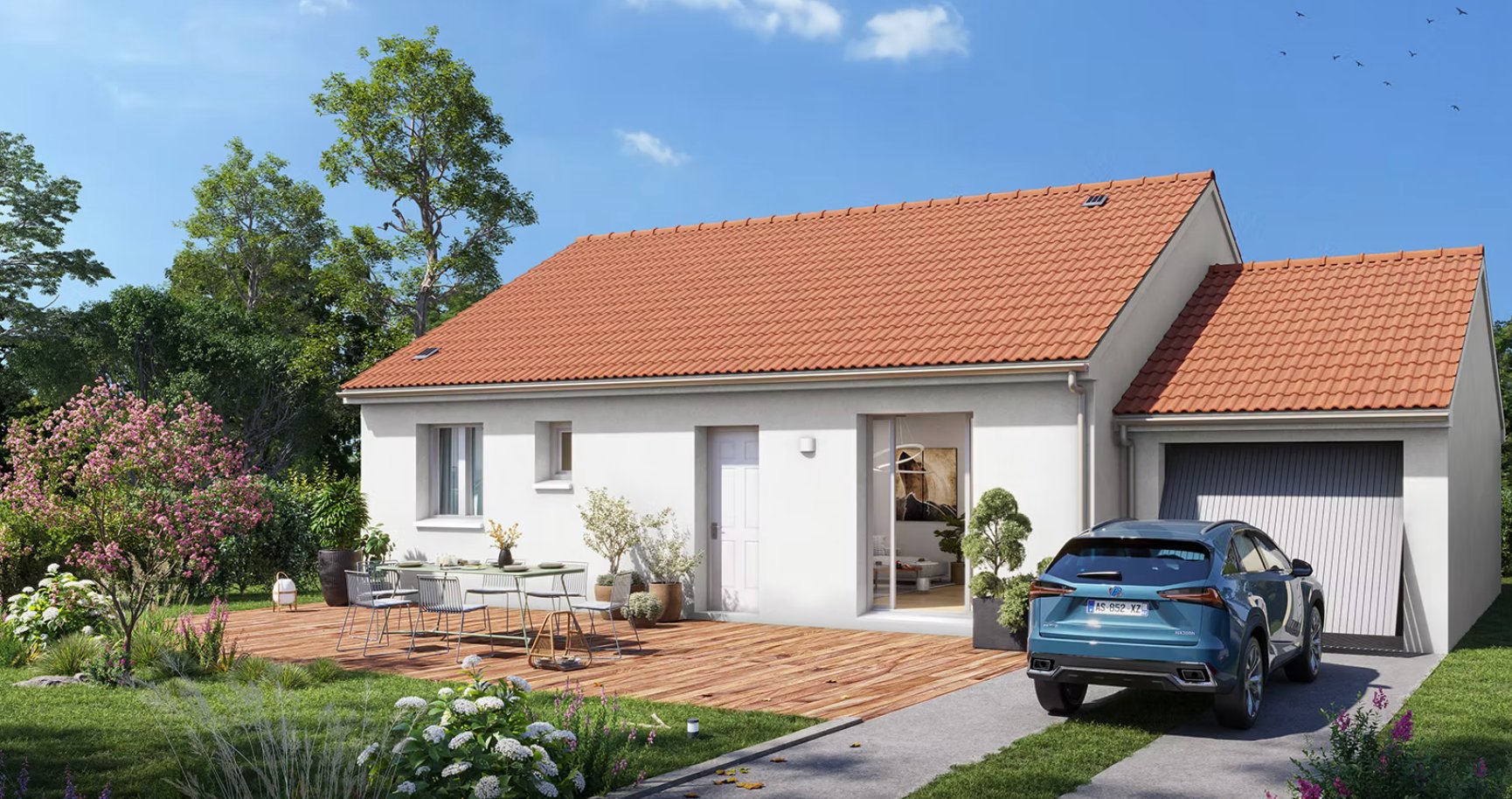 3-bedroom bungalow exterior