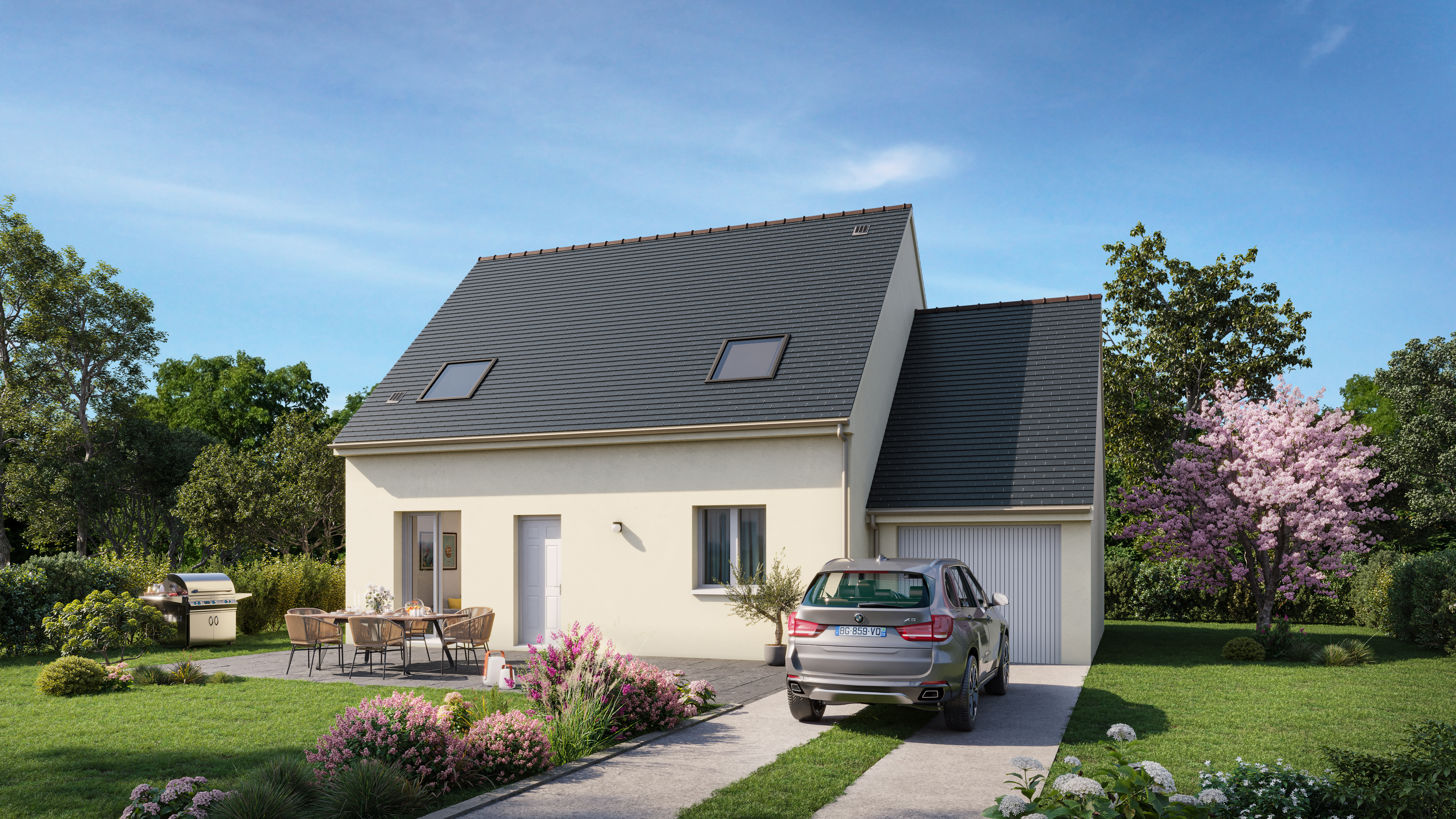 4-bedroom house exterior