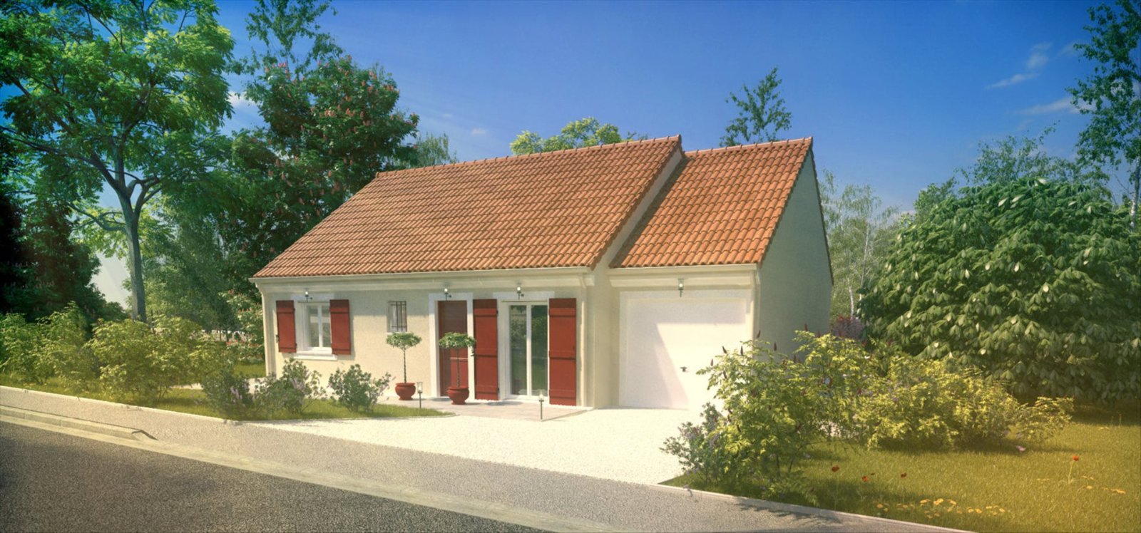 A home of this design at La Caillère-Saint-Hilaire