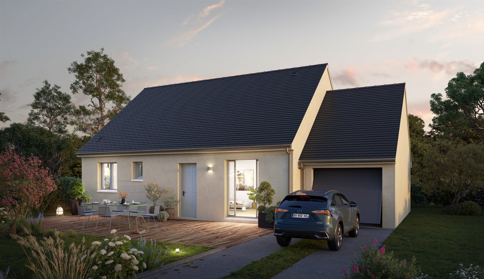 A home of this design at Mohon