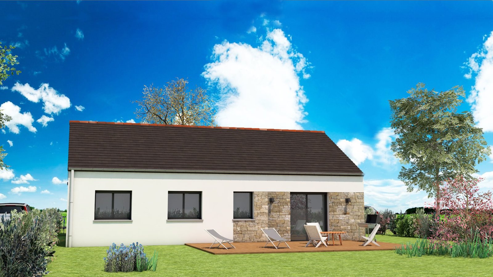 A home of this design at Molac