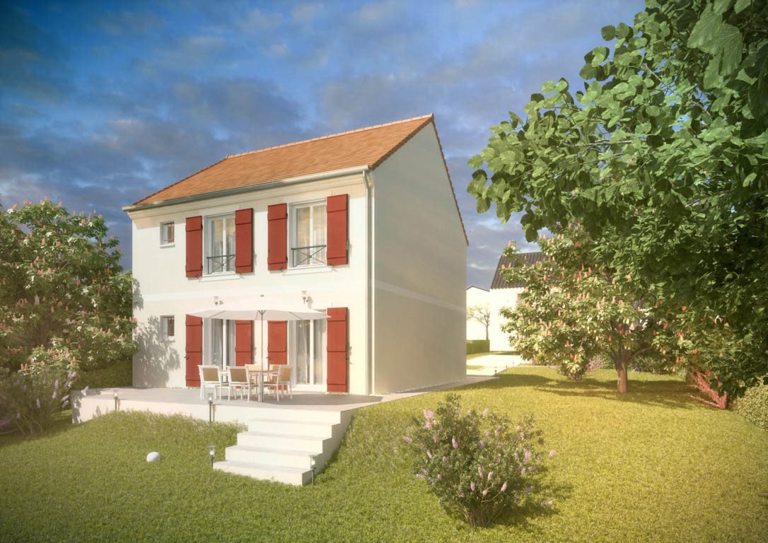 Brand new 4-bedroom house of the type built at Pouzauges in the Vendée