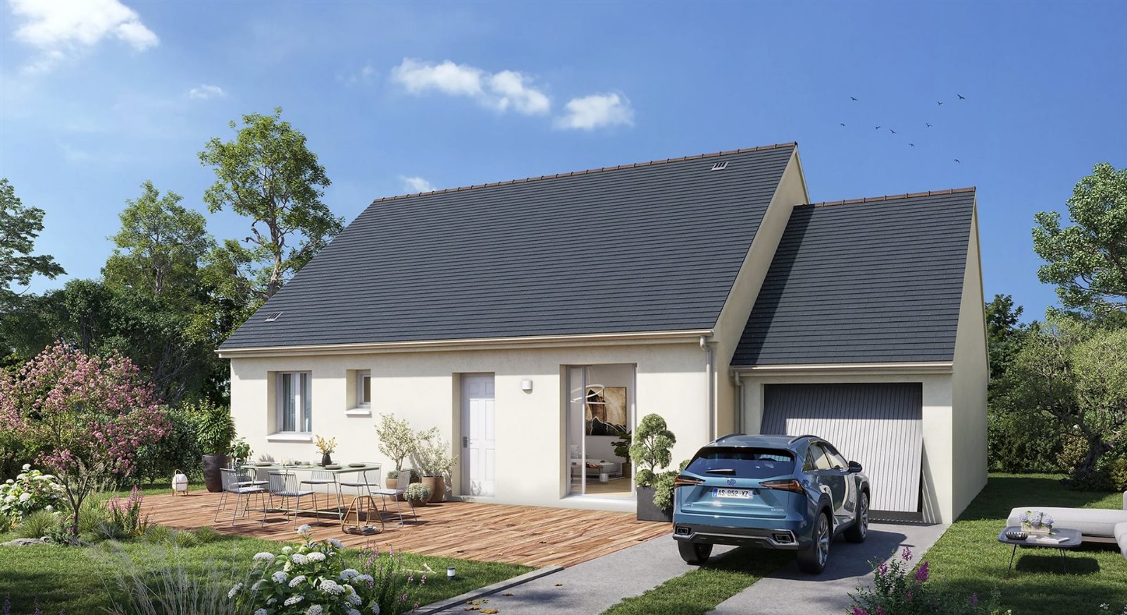 A home of this design at Romagny Fontenay