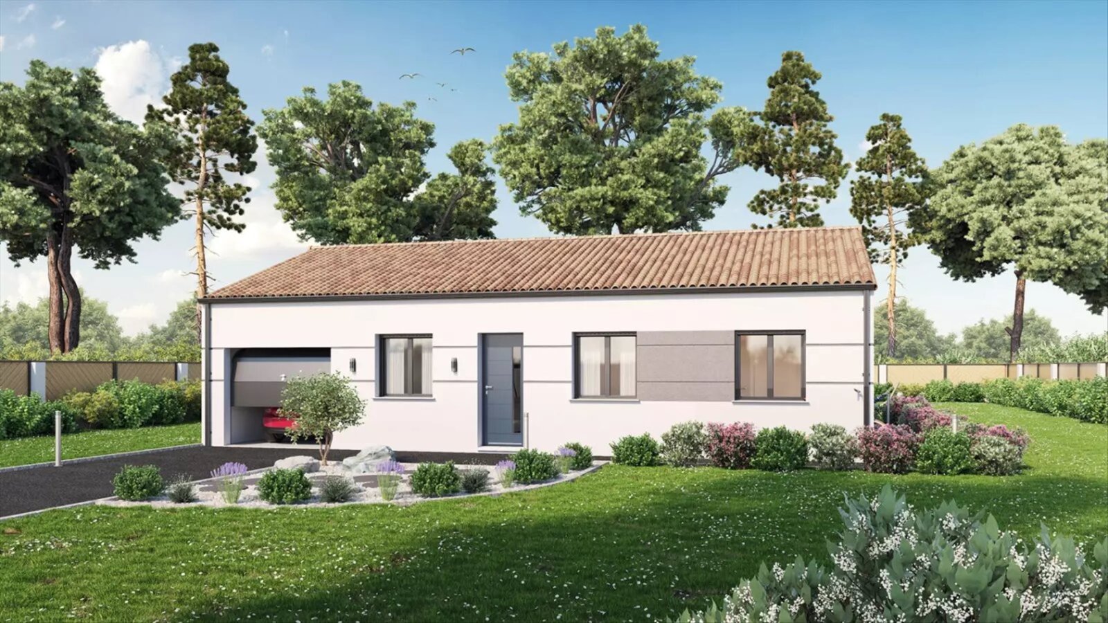 A home of this design at Saint-Hilaire-le-Vouhis