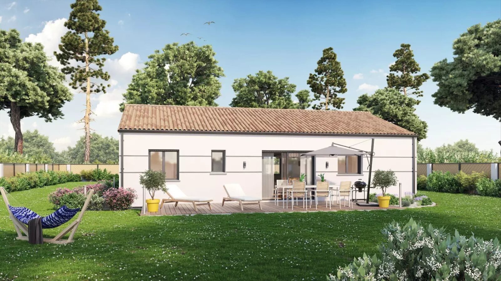 A home of this design at Saint-Valérien