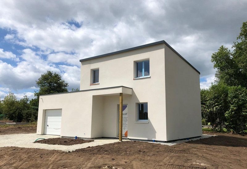 Brand new four-bedroom villa with integrated garage of the type built at Sarzeau