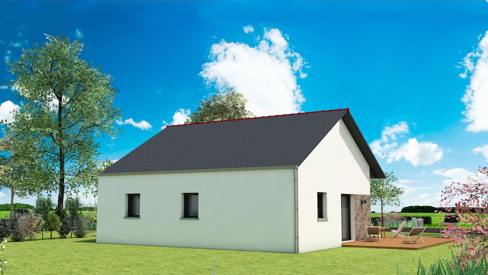 A home of this design at Sourdeval